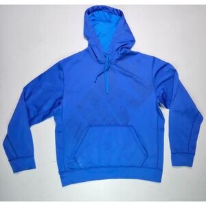 Nike Mens Thermafit Hoodie Center Spellout Blue Long Sleeve Size‎ M 625167-480
